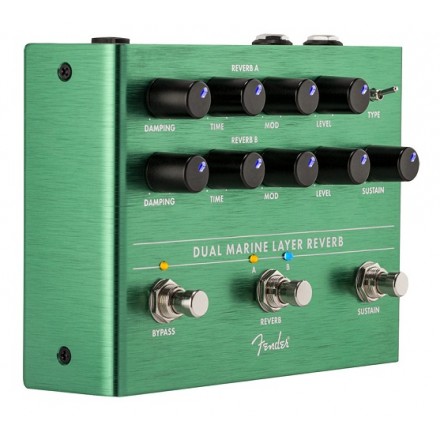 FENDER PEDAL DUAL MARINE LAYER REVERB